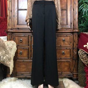 Anne Klein Le Louvre Obsidian Wide Leg Trouser
